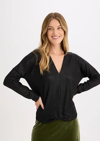 Longsleeve • zwart • bonprix online shop