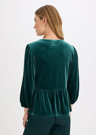 Longsleeve, Kleur: diepgroen