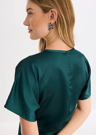 Rochie maxi • verde profund • magazin bonprix