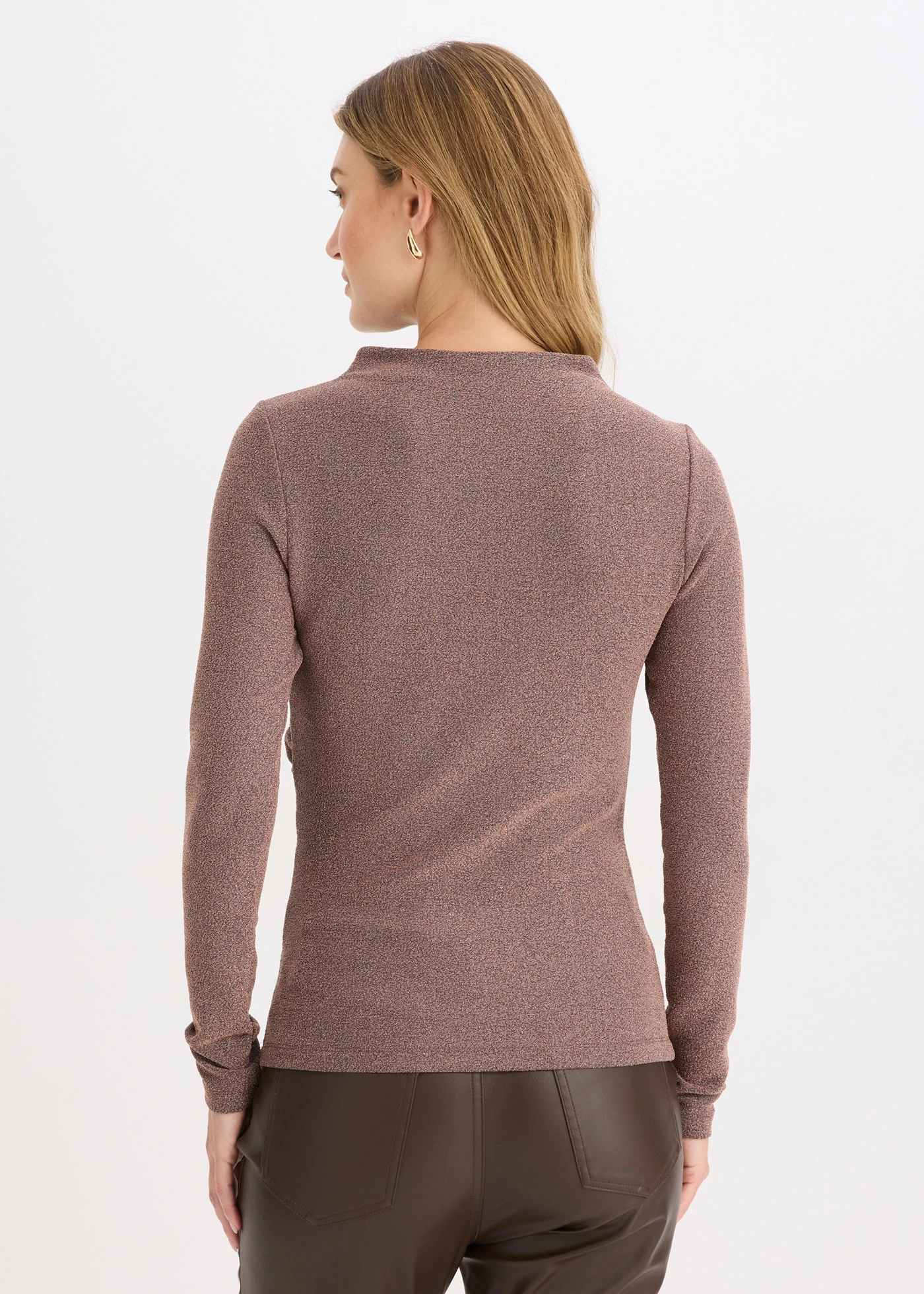 Triko • hnědá-růžovozlatá • bonprix obchod