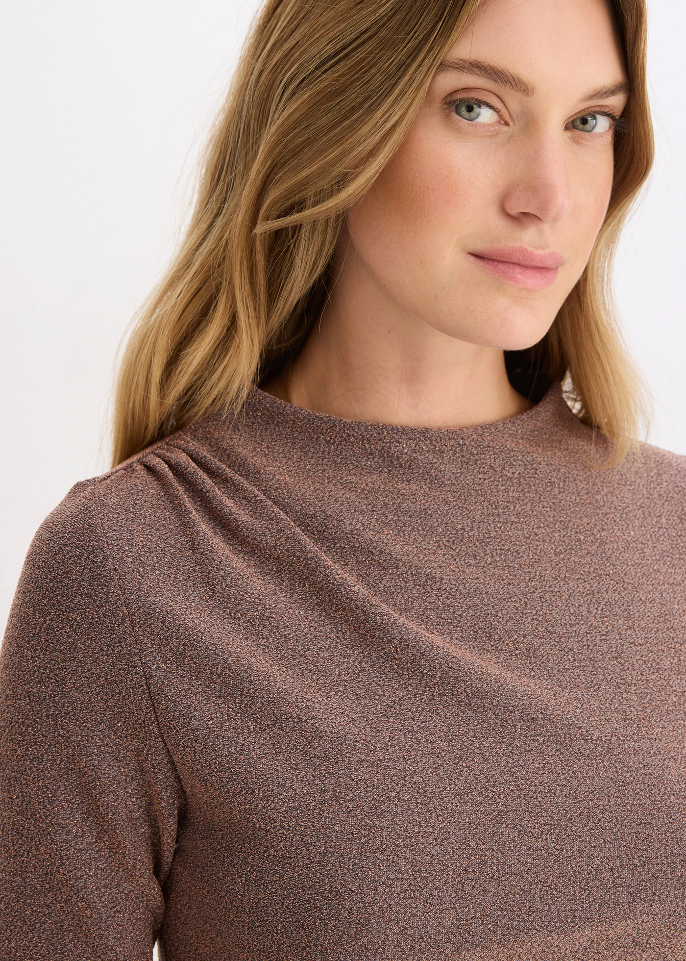 Triko • hnědá-růžovozlatá • bonprix obchod