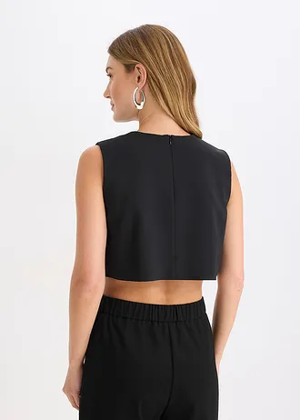 Blouse van katoen, Kleur: zwart gebloemd