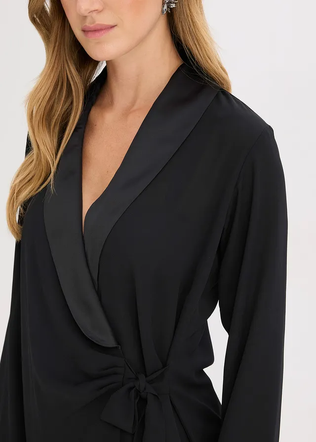 Bluză petrecută • negru • magazin bonprix