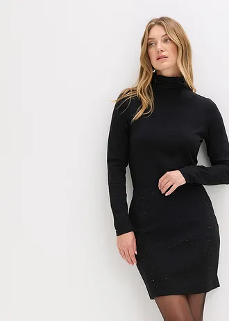 Fustă mini din Punto • negru • magazin bonprix