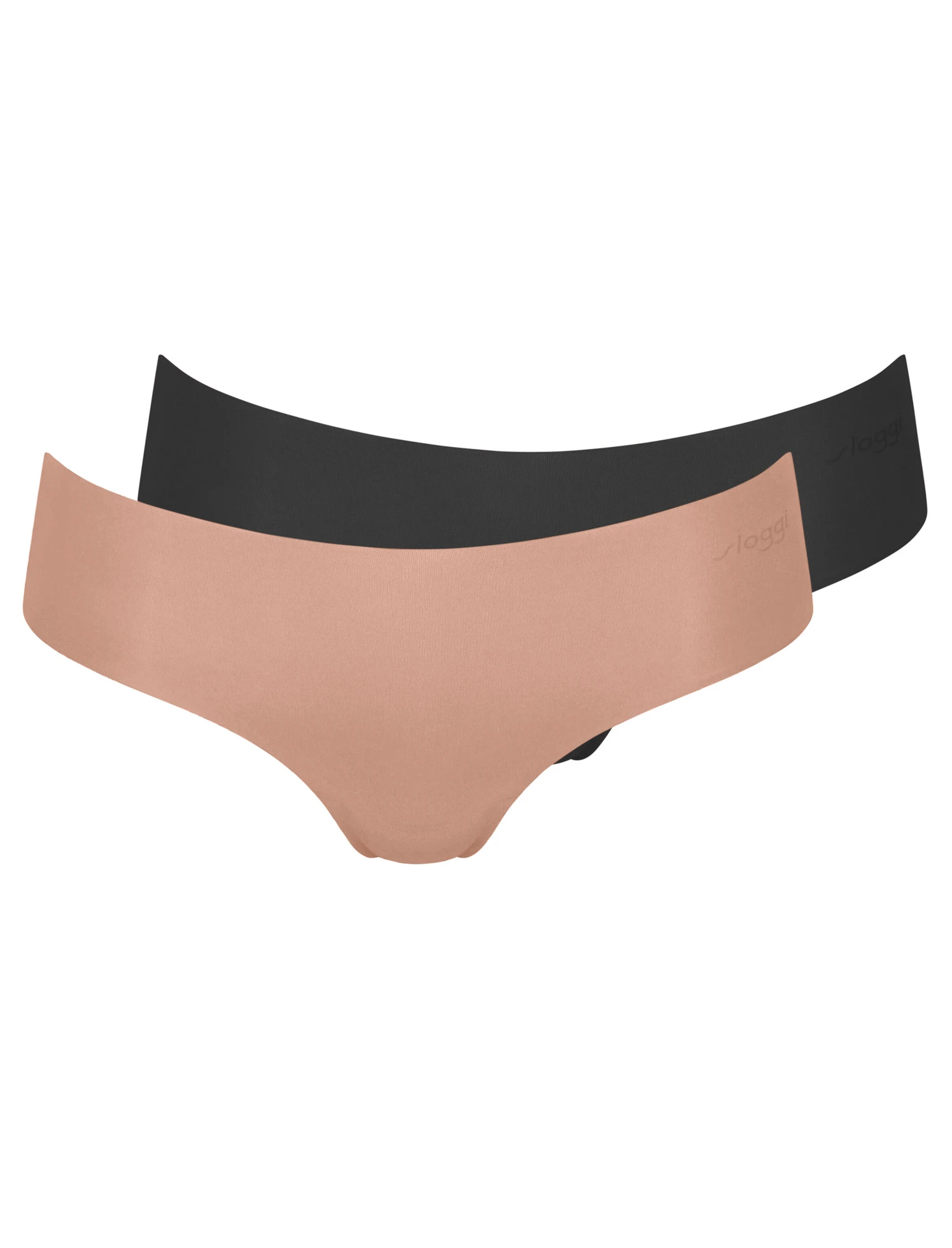 Lot de 2 culottes sloggi ZERO Microfibre 2.0 Hipster • noir • Boutique bonprix