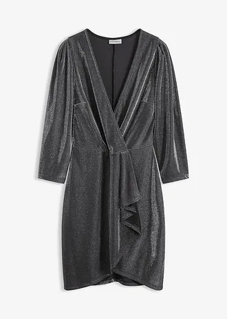 Robe en jersey • noir • Boutique bonprix