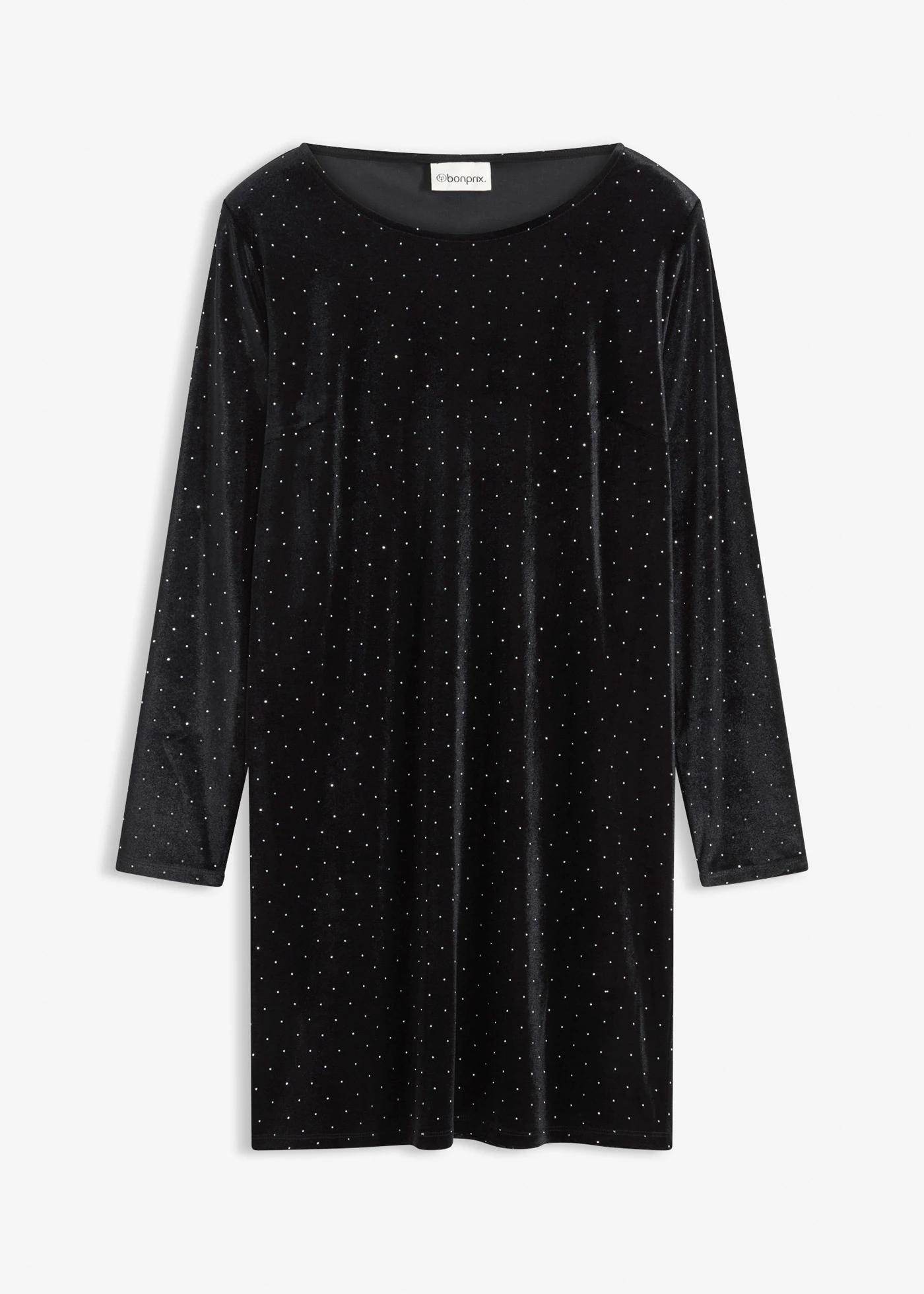 Jurk • zwart metallic • bonprix online shop