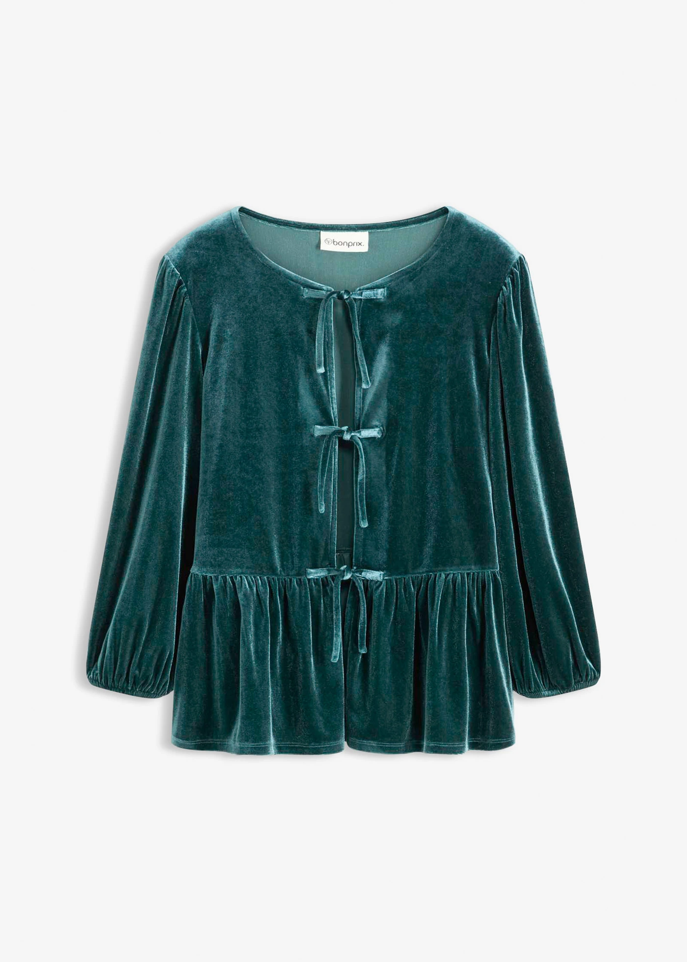 T-shirt manches longues • vert profond • Boutique bonprix