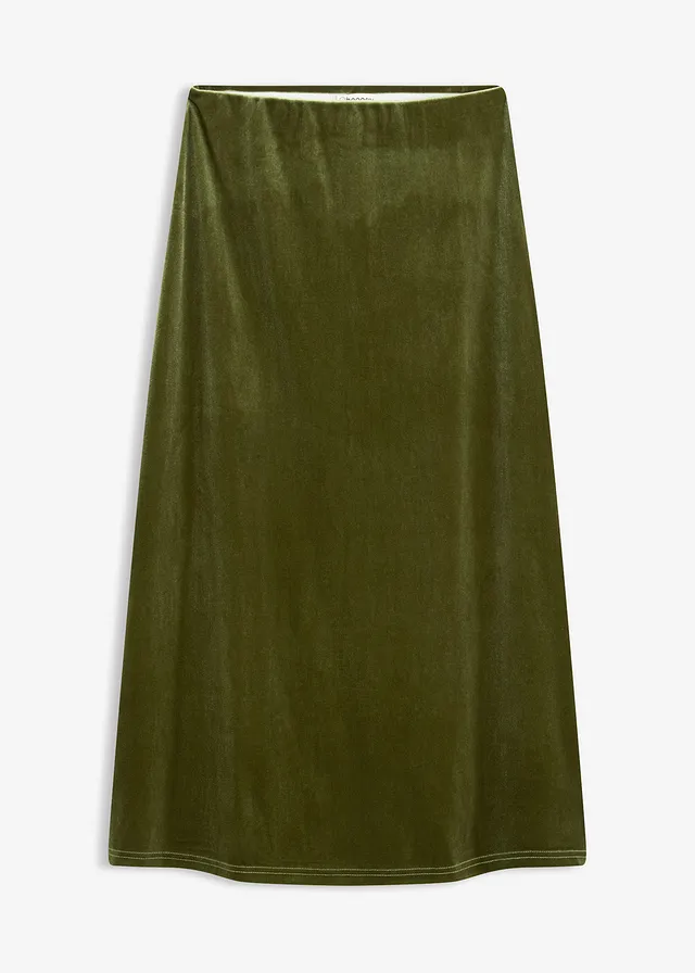 Sukňa • tmavá khaki • obchod bonprix