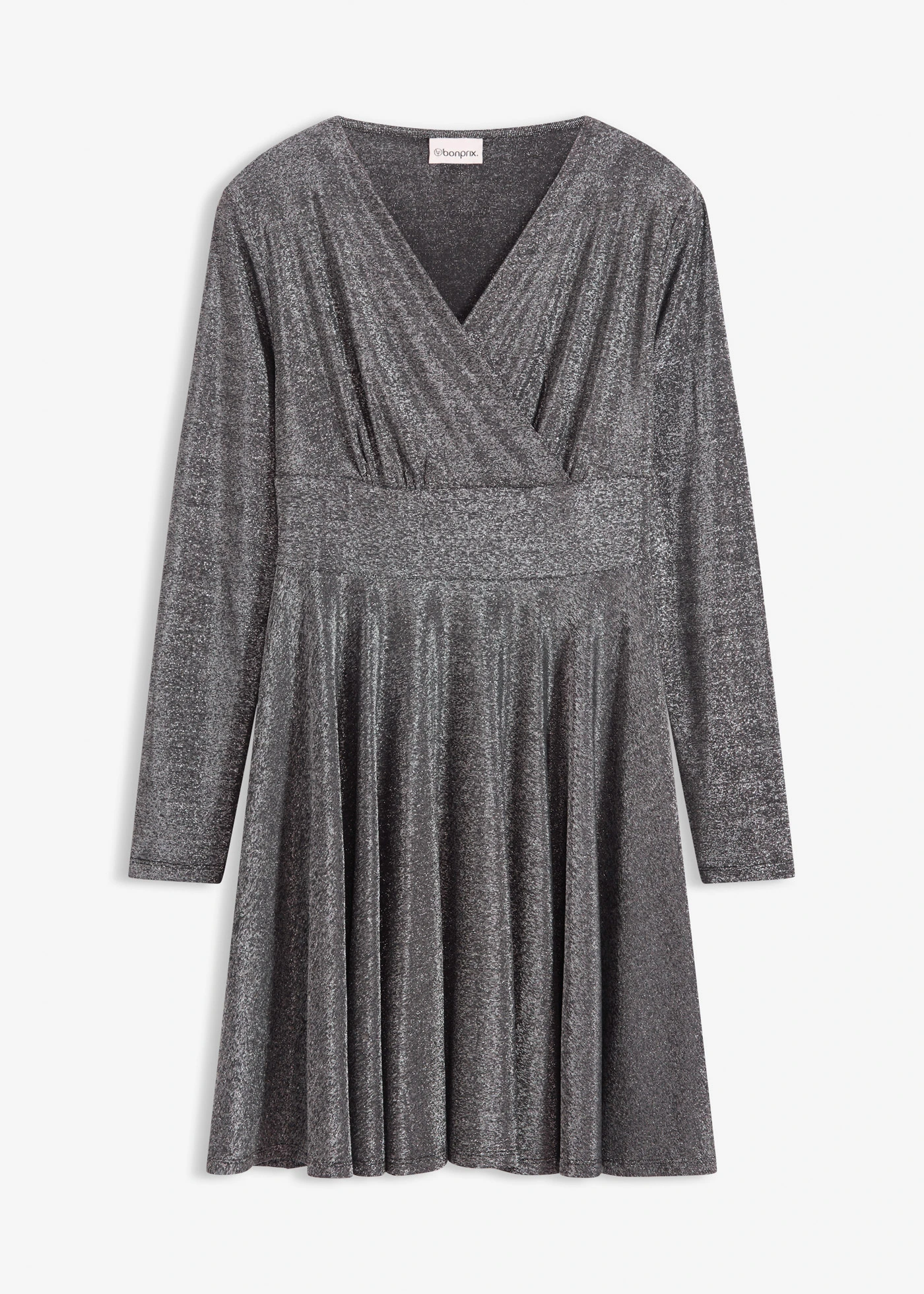 Robe en jersey • argenté • Boutique bonprix