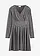 Rochie din jerse, culoare: argintiu