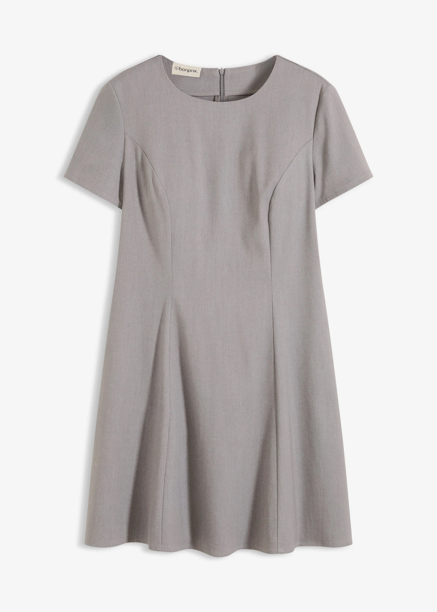 Mini šaty • šedá melír • bonprix obchod
