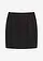 Minirok in Punto di Roma, Kleur: zwart