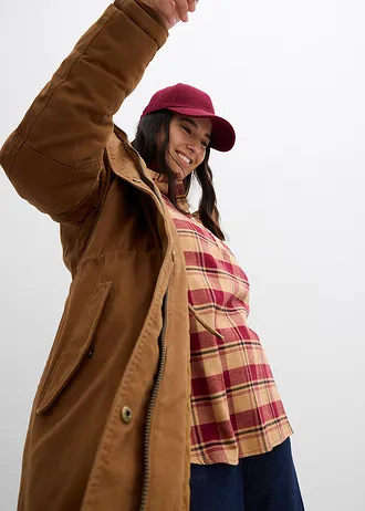 Lange parka • inktblauw plus size • bonprix online shop