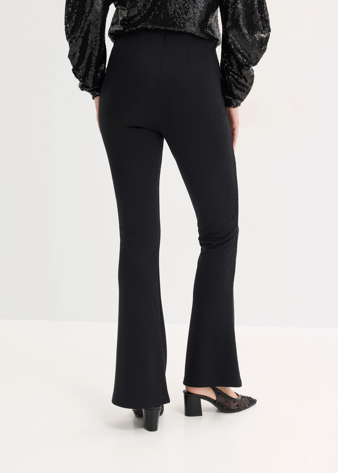 Legging kényelmes Punto di Roma anyagból • fekete • bonprix áruház