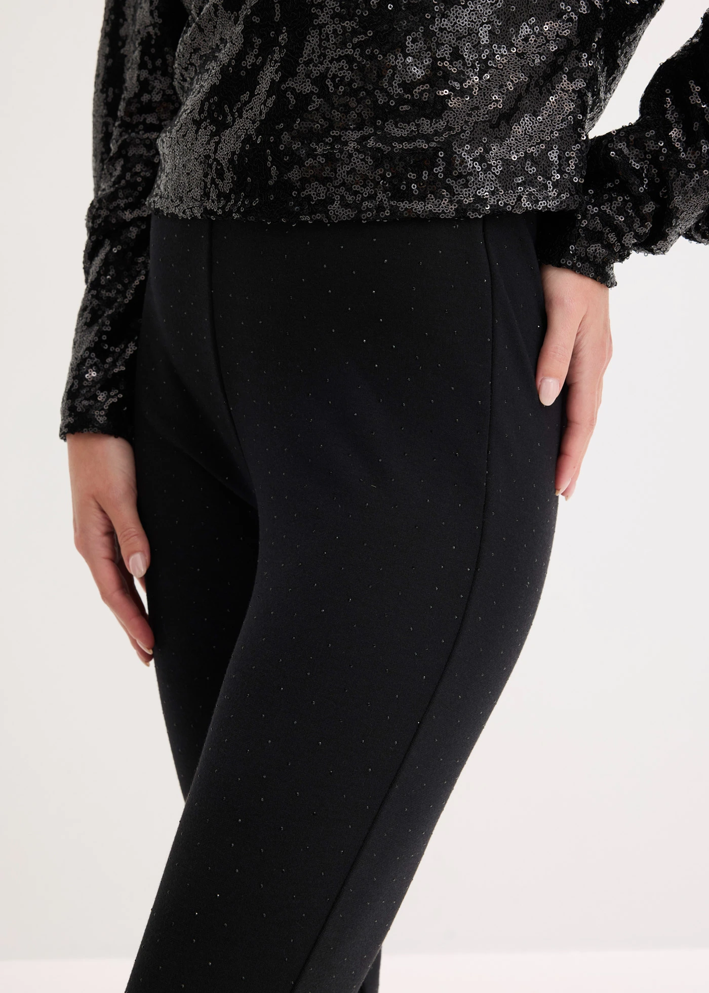 Legging confortable en jersey milano • noir • Boutique bonprix