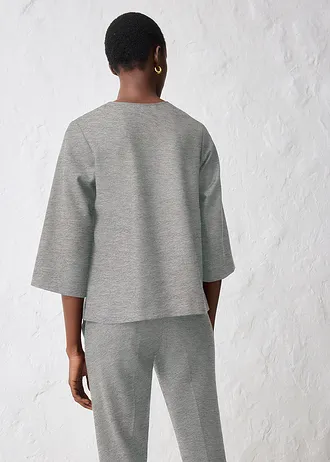 Tunika s vlnou • šedý melír • bonprix obchod