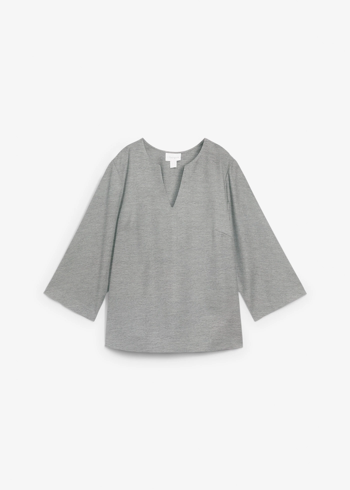 Tunika s vlnou • šedý melír • bonprix obchod