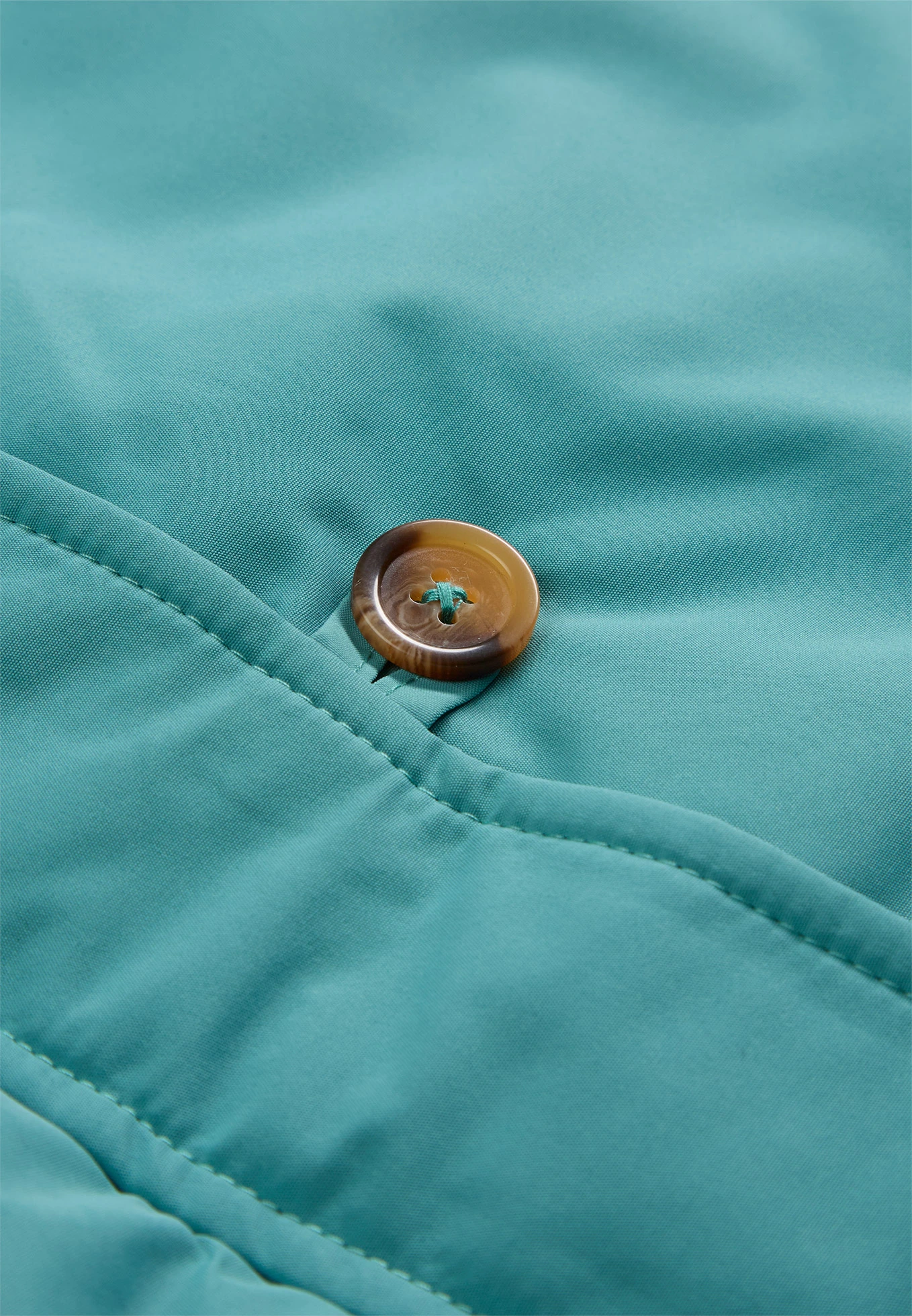 Lange winterjas met teddy • turkoois • bonprix online shop