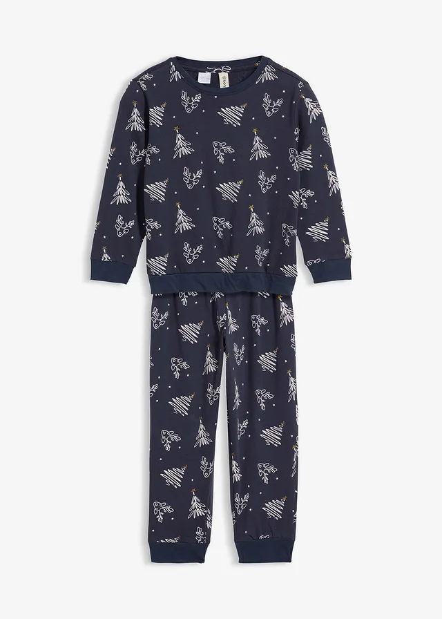 Pijama din bumbac organic 100% (set/2 piese)