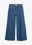 blauw denim luipaardprint