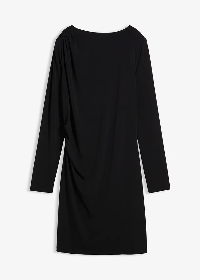 Rochie cu decolteu bărcuță