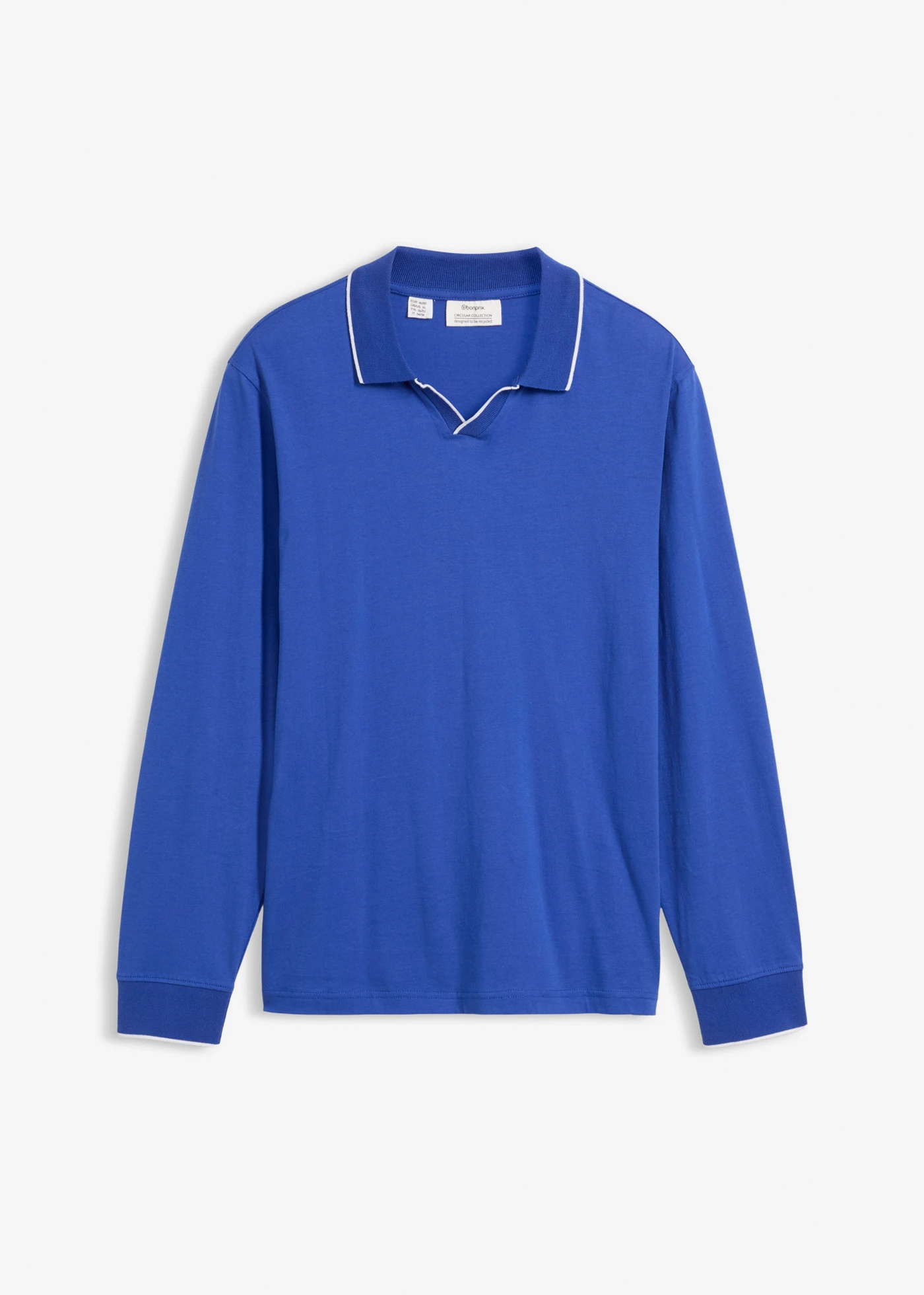 Poloshirt van biologisch katoen, recyclebaar • edelsteenblauw • bonprix online shop