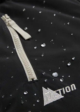 Pantalon de ski imperméable à bretelles et détails réfléchissants • noir • Boutique bonprix