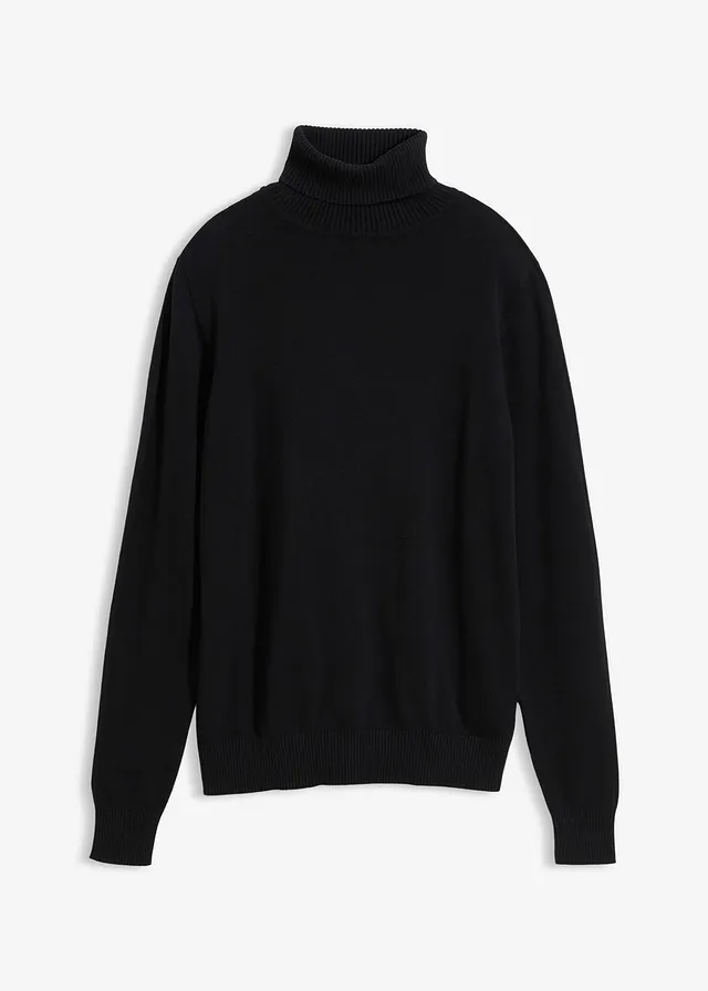 Pull col roulé