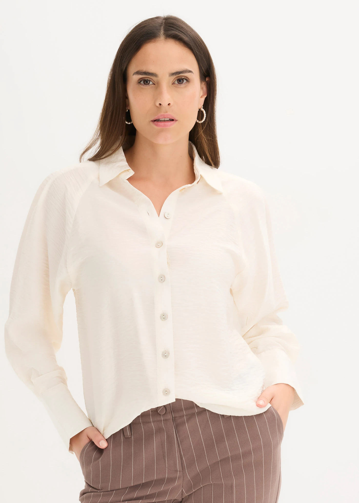 Chemisier • ecru • Boutique bonprix