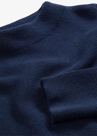 Pulover cu guler înalt • bleumarin • magazin bonprix