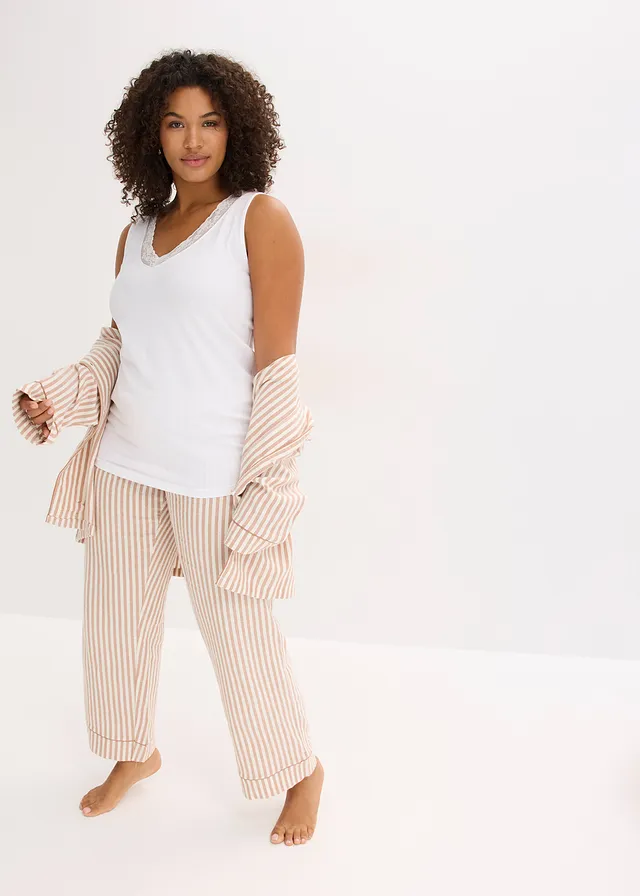 Lot de 2 caracos avec dentelle, Couleur: noir + blanc