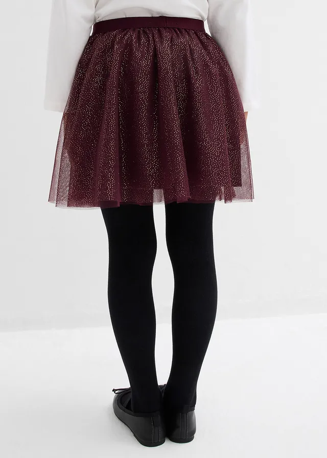 Jupe courte en tulle • bordeaux • product-page.page-title-suffix
