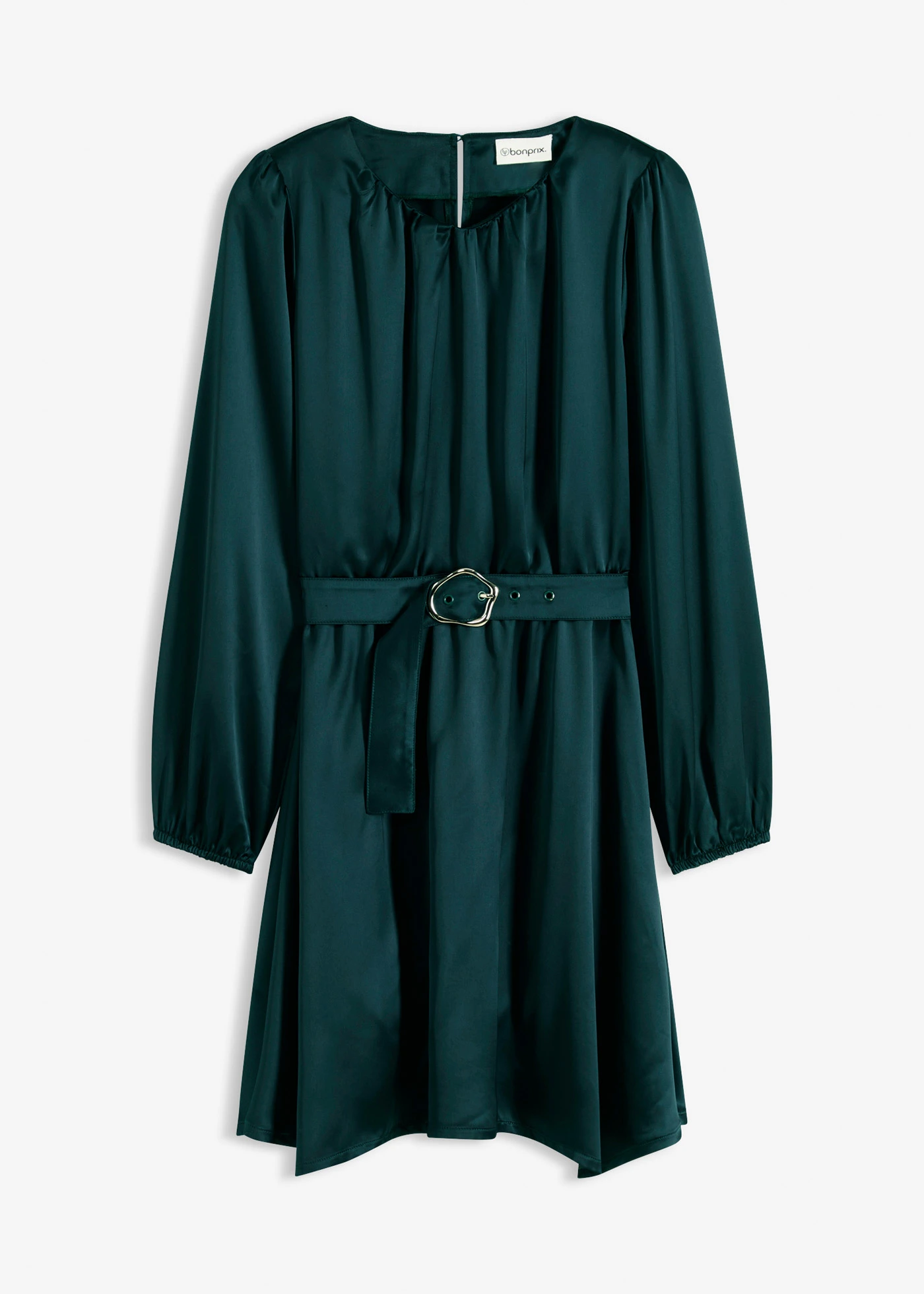 Sukienka mini • ciemnozielony • sklep bonprix