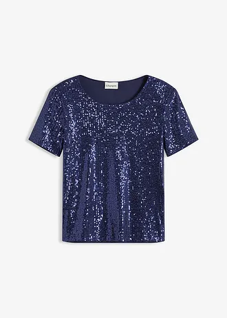 Bluză, culoare: bleumarin