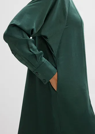 Robe en viscose majoritaire • vert feuille • Boutique bonprix