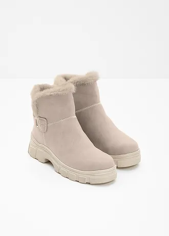 Boots van Tamaris, Kleur: beige