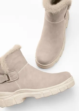 Cizme scurte Tamaris • bej • magazin bonprix