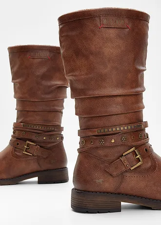 Laarzen van Mustang, Kleur: cognac