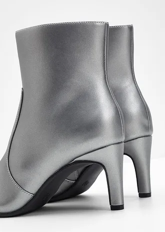 Bottines • argenté métallisé • Boutique bonprix