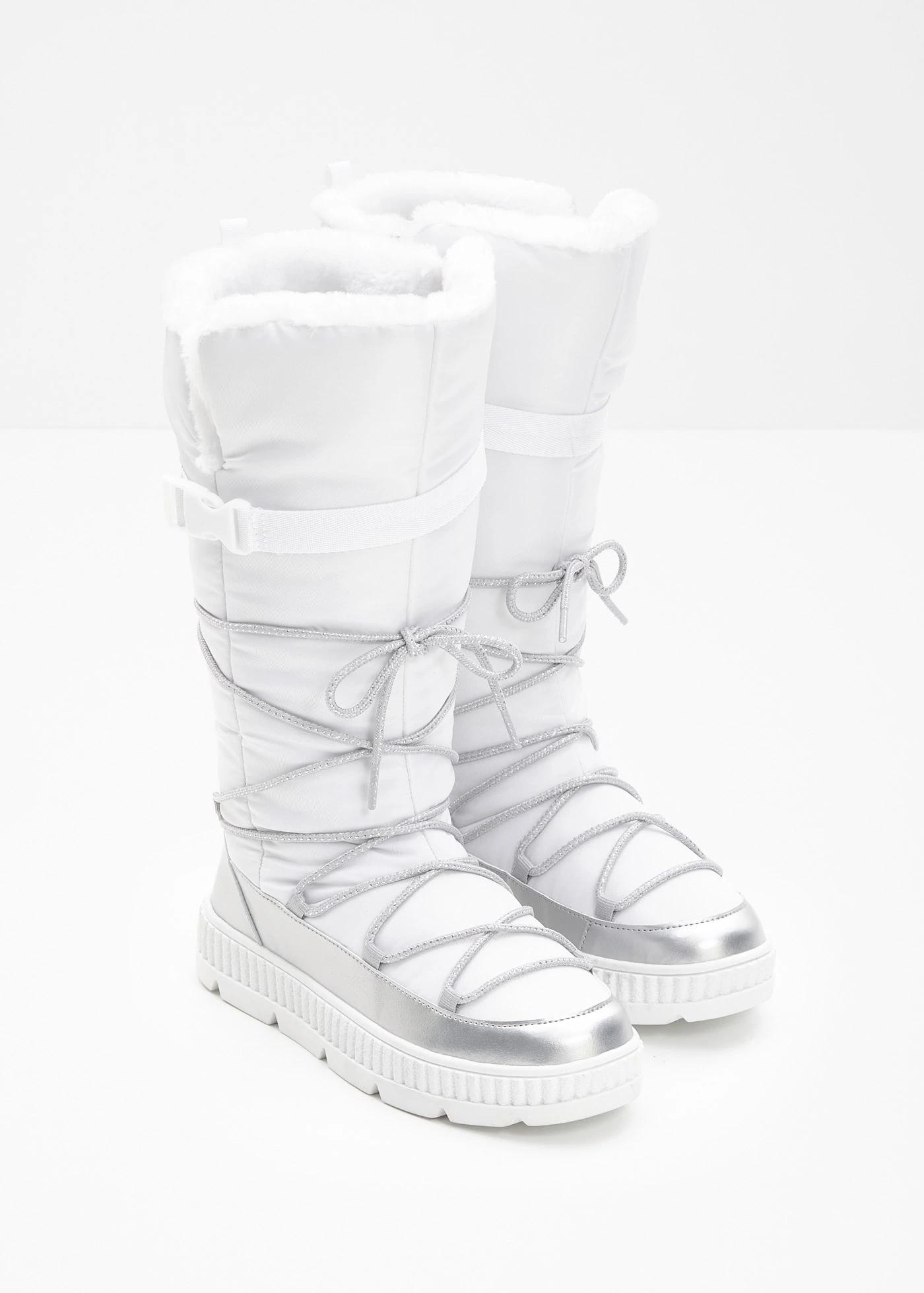 Boots de randonnée • blanc-argenté • Boutique bonprix