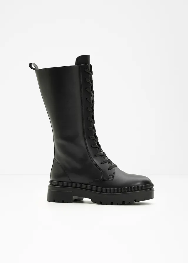 Veterlaarzen, Kleur: zwart