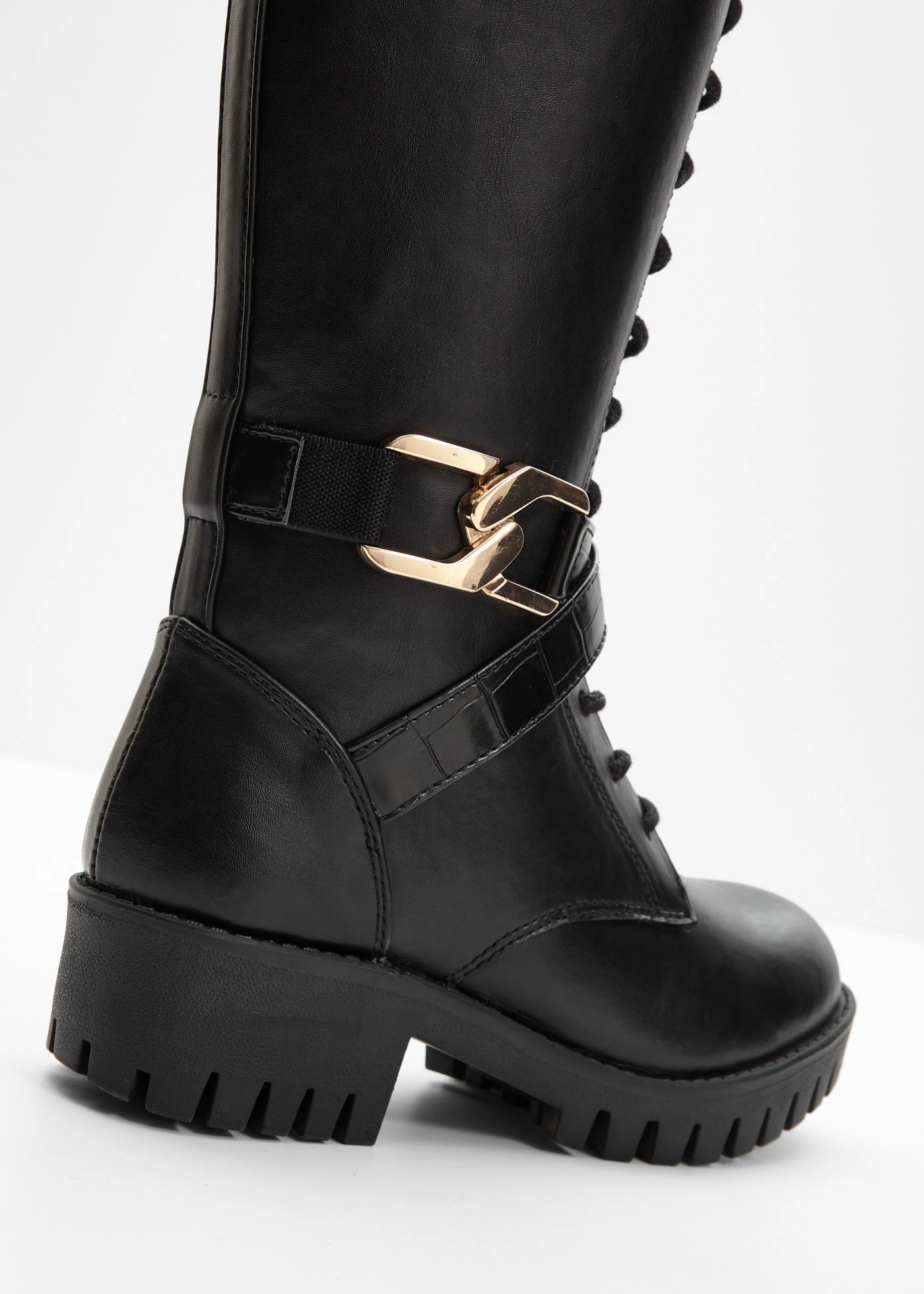 Bottines à lacets • noir • Boutique bonprix