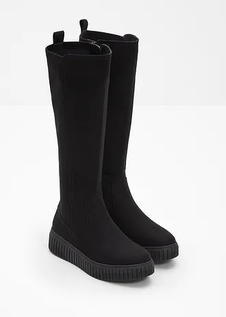 Jana laarzen met comfortabele wijdte • zwart • bonprix online shop