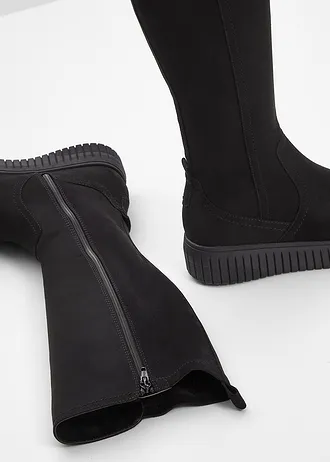 Jana laarzen met comfortabele wijdte, Kleur: zwart