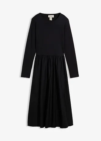 Rochie din mix de materiale din bumbac 100%