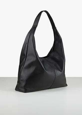 Cabas en cuir premium • noir • Boutique bonprix
