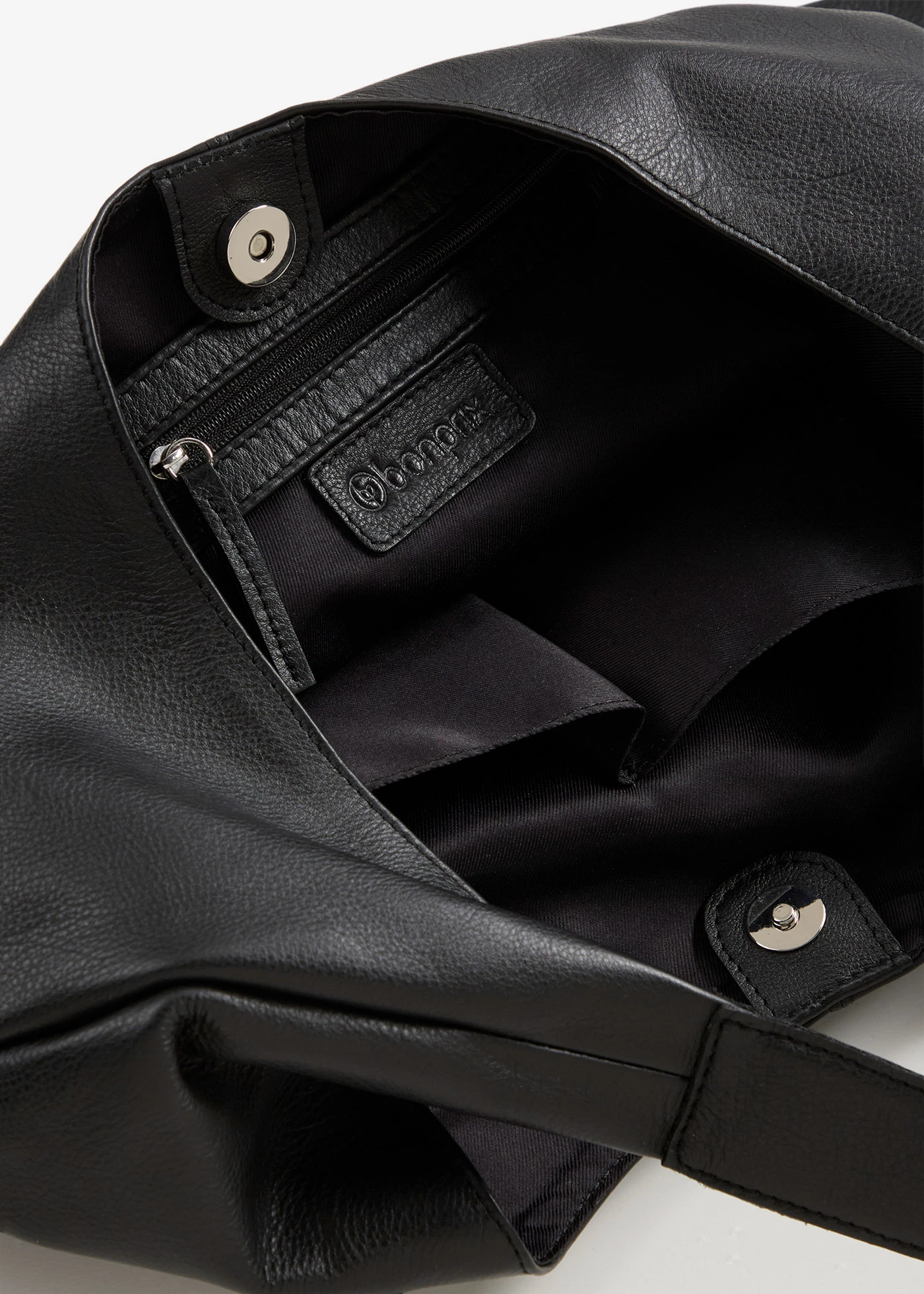 Cabas en cuir premium • noir • Boutique bonprix