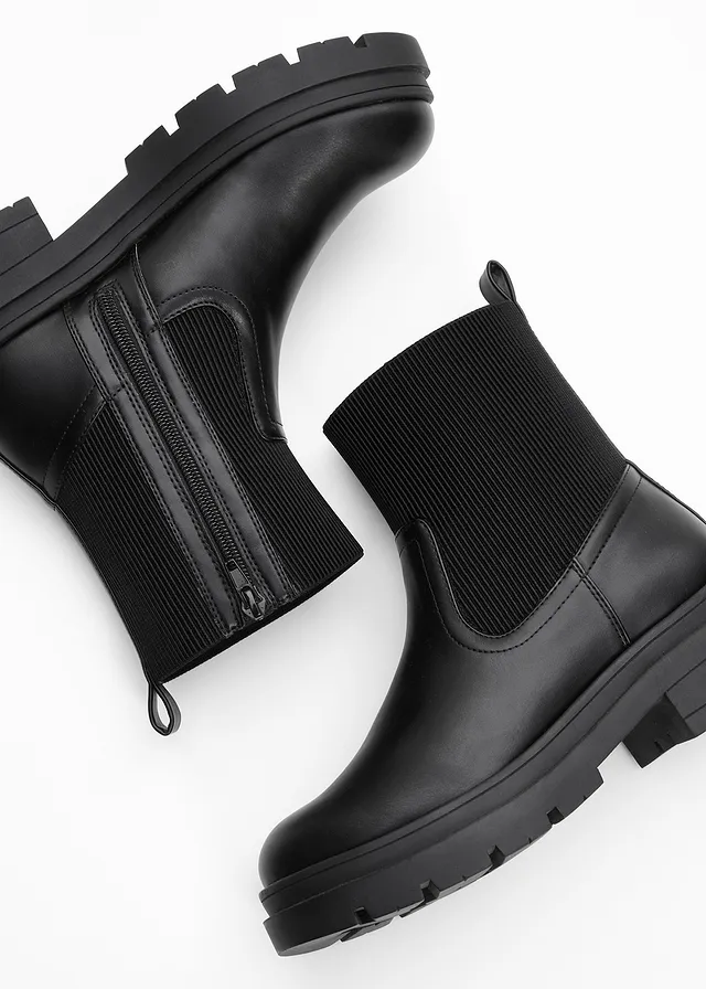 Chelsea boots, Kleur: zwart