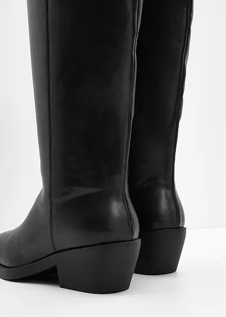 Bottes tige haute, Couleur: noir